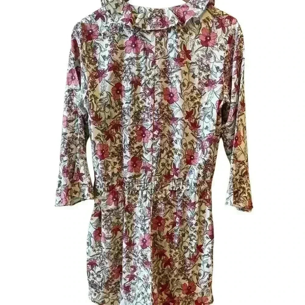 Jessica Simpson Multicolored Floral Romper - Picture 10 of 14
